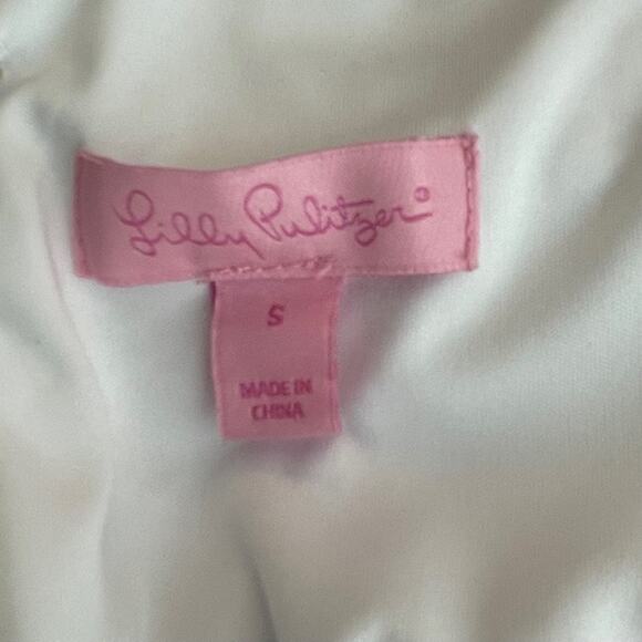 Lilly Pulitzer women's "Tilly Midi Dress" in white. - Picture 11 of 13